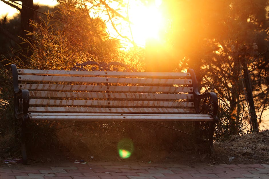 A couple sitting on opposite ends of a park bench, symbolizing a long-distance relationship.